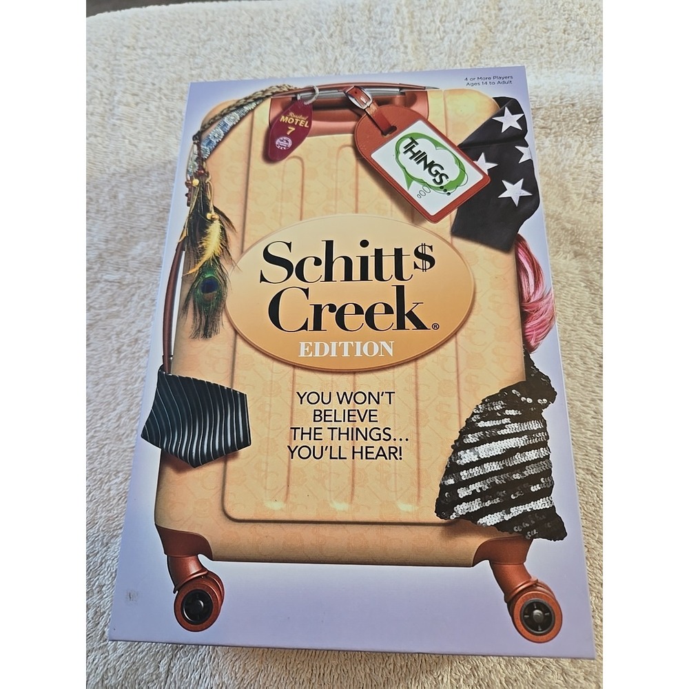 Schitt's‎ Creek Card Game THINGS Funny Party Game Meets Hilarious TV Show NEW
